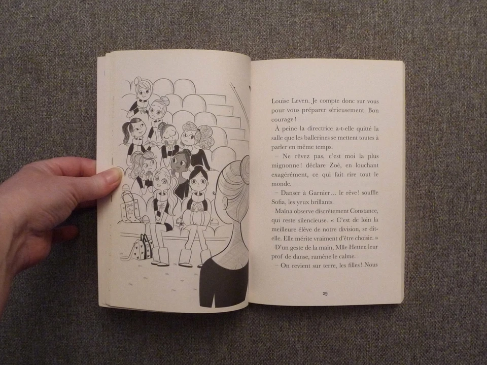 🌼 20 Allée de la Danse- Tome 1- Amies et Rivales- Elizabeth Barféty- Nathan - Photo 3/4