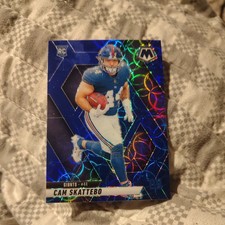PANINI MOSAIC 2025 BLUE SCOPE PRIZM ROOKIE CAM SKATTEBO #305 NEW YORK GIANTS NFL