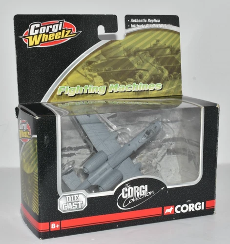 CORGI WHEELZ FIGHTING MACHINES  FAIRCHILD THUNDERBOLT AIRCRAFT DIECAST MODEL MIP
