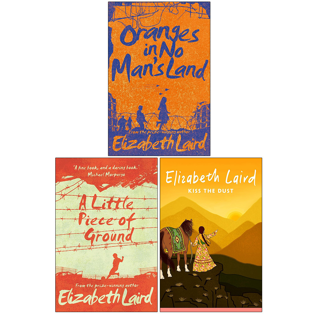 Elizabeth Laird Collection 3 Books Set Kiss the Dust,Oranges in No Man's Land