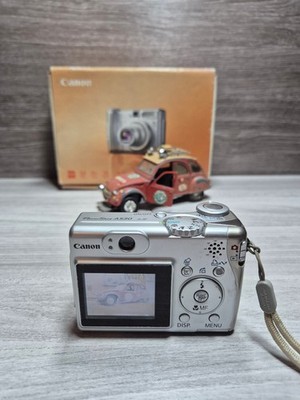 Canon PowerShot A530 5.0MP Digital Camera - Silver for sale online