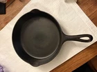 Griswold Cast Iron Skillet No. 8 Erie PA USA 704 Vintage Cookware Collectible
