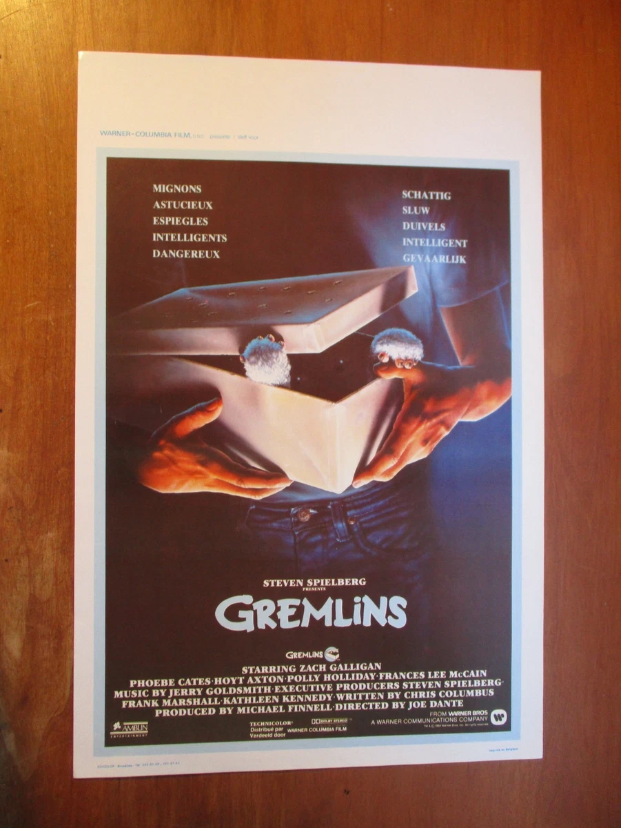 Las mejores ofertas en Memorabilia de películas de Gremlins Póster