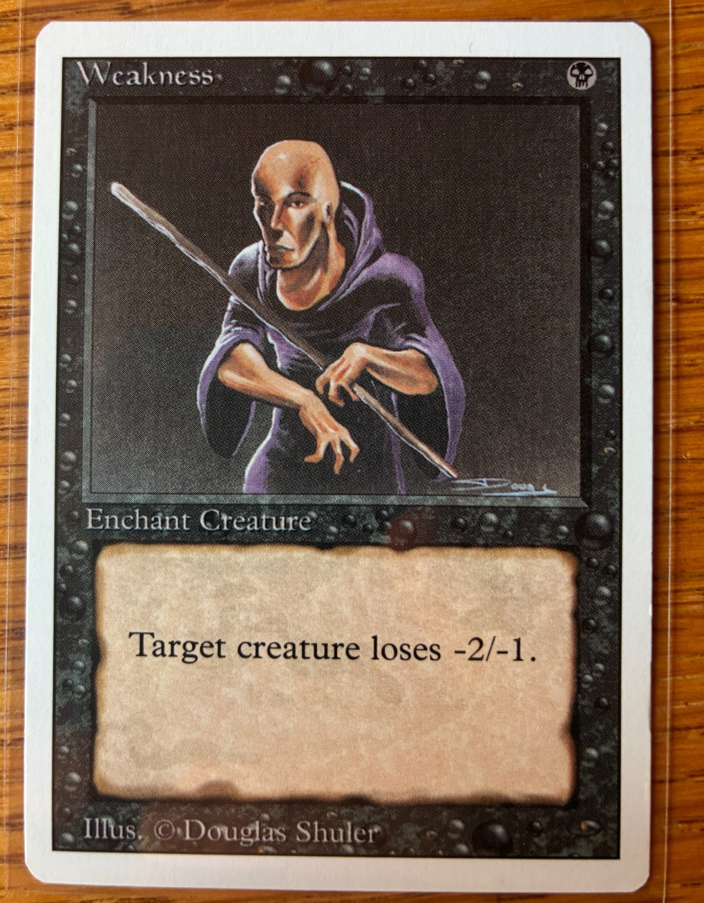 Weakness - MTG - Magic the Gathering - Revised Edition (1994)