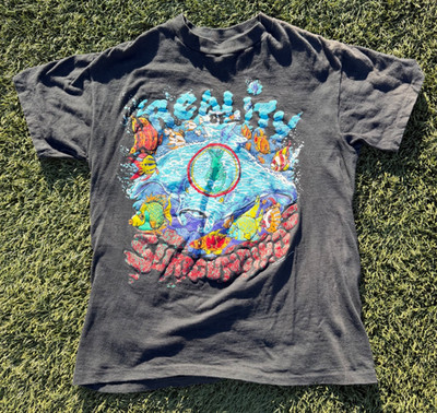 VTG Fishbone T Shirt Mens Medium Black 1991 Reality Of My Surroundings Brockum