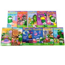 VeggieTales 11 VHS Lot Collection Very Silly Songs Larry-Boy Madame Blueberry