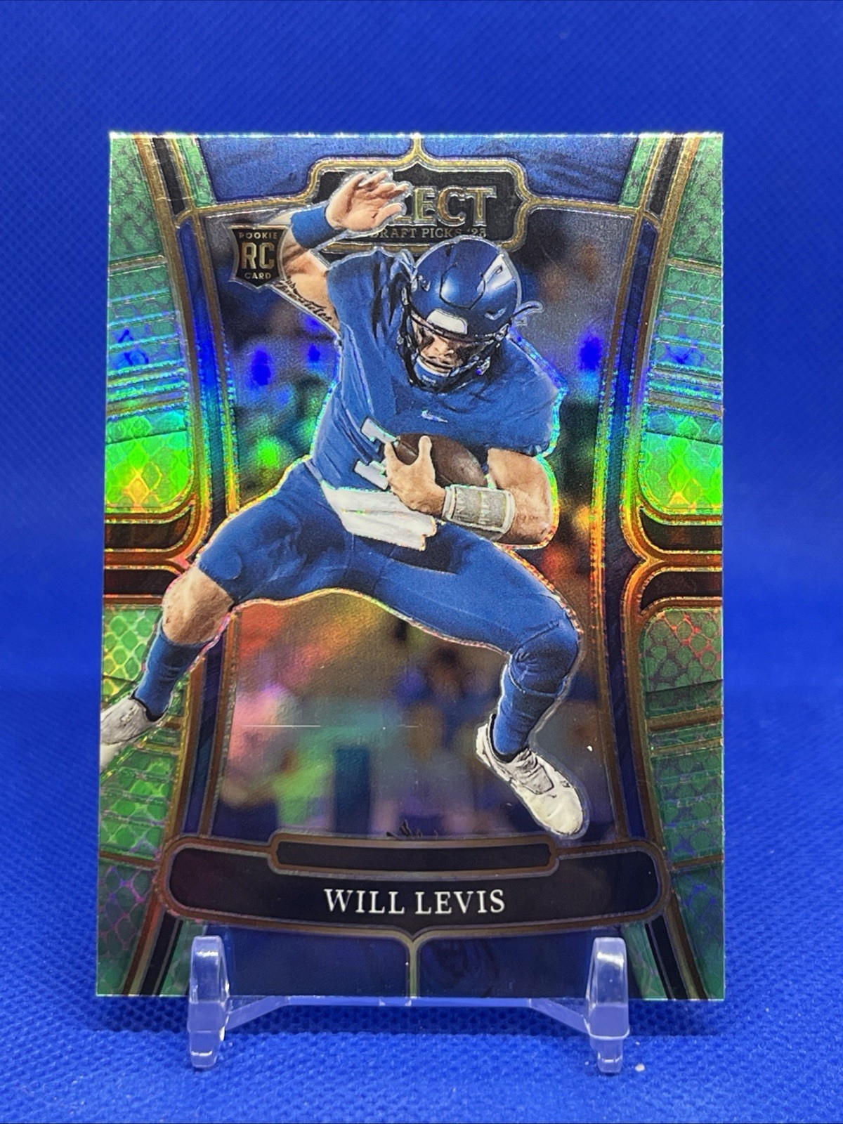 2023 Panini Select Draft Picks - Concourse Will Levis #3 Hyper Prizm (RC)