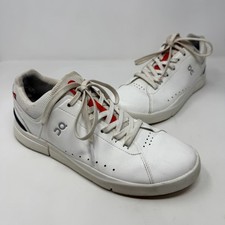 On Cloud The Roger Advantage Pro White Tennis Shoes Sneakers Size M9 W10