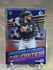 2022 Bowman Chrome Jake Burger Rookie of the Year Favorites Mega Box Refractor