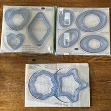 Creative Memories Custom Cutting System 9 Templates & Sizing Charts Instructions