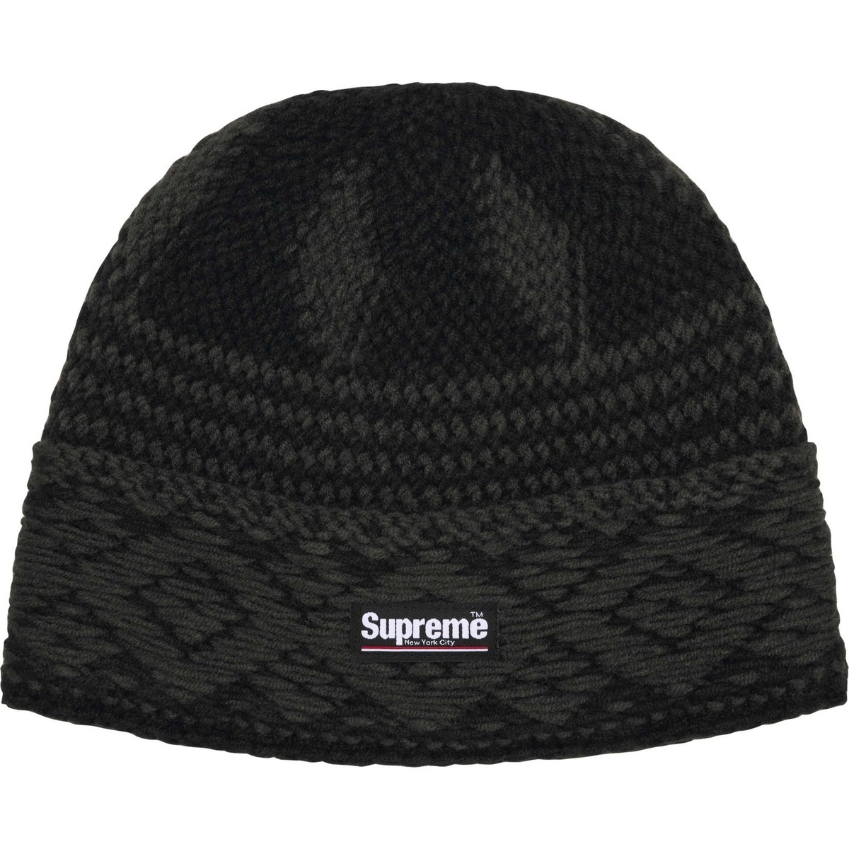 Supreme Diamond Beanie Black Khaki Light Blue Pink 4colors FW25 | eBay