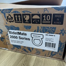 BIDETMATE 2000 Series Electric Bidet Seat for Toilets Open Box New