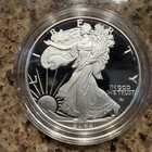 2022 W $1 Ultra Cameo Proof Fine Silver Eagle Raw Bullion Gorgous Coin USA 🇺🇸