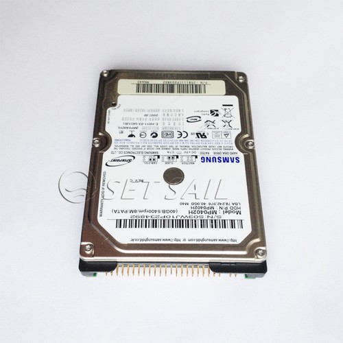 Samsung 40 GB MP0402H 5400 RPM 2.5" IDE/ATA-100 Hard Drive FOR Laptop Computer - Afbeelding 3 van 3