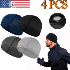 4PC Cooling Durag Headwear Skull Cap Doo Do Rag Bandana Headband Beanie Hat Wrap