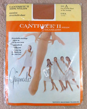 New - Vtg Gaymode Seamless Sheer Nylon Stockings Hosiery GALA BEIGE / Sz 8 1/2