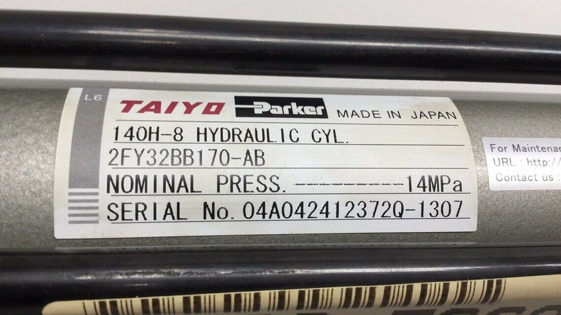 Taiyo 140H-8 2FY32BB170-AB Cylinder Parker | eBay