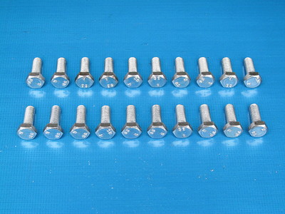 Lot De 20 Boulons UNF 2.5 X 10.2 Cm – Haute Résistance, Acier Zingué, Pour Vos Assemblages Exigeants