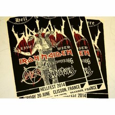 WATAIN Tour Poster Original SIGNED Erik Danielsson Urgehal Taake Heilung WACKEN