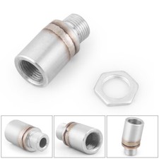 M18x1.5 Oxygen Sensor Angle Adapter Extender 02 Bung O2 Spacer Fitting Stainless