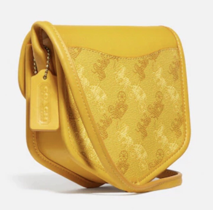 NWT Coach Turnlock Flap Pouch 15 Horse & Carriage Crossbody