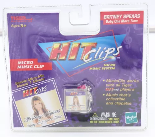 Tiger Hit Clips Micro Music HIT Pack - BRITNEY SPEARS ( BABY ONE MORE TIME) - 