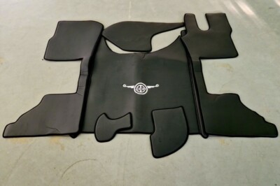 DAF XG XG+ XF NEW GEN PREMIUM SMOOTH FLOOR MAT 6PCS RHD REINFORCED FOOTWELLS