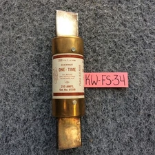 NOS Gould Shawmut One Time Fuse OT250 250 Amp