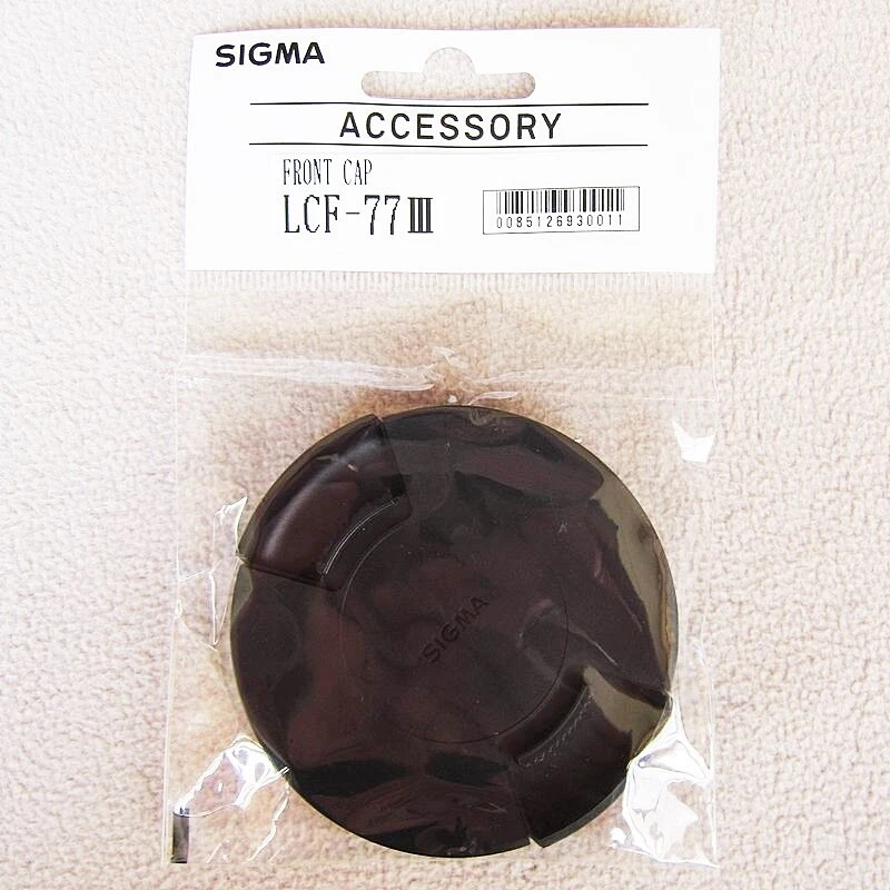 LCF-77III Official SIGMA FRONT LENS CAP "Compatible models: SIGMA 77mm" * - Image 2 of 2