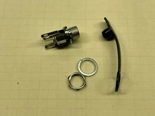 2.5 / 5.5 mm Coaxial DC Power Jack Weatherproof Metal Body 2.5mm x 5.5mm 2.5/5.5