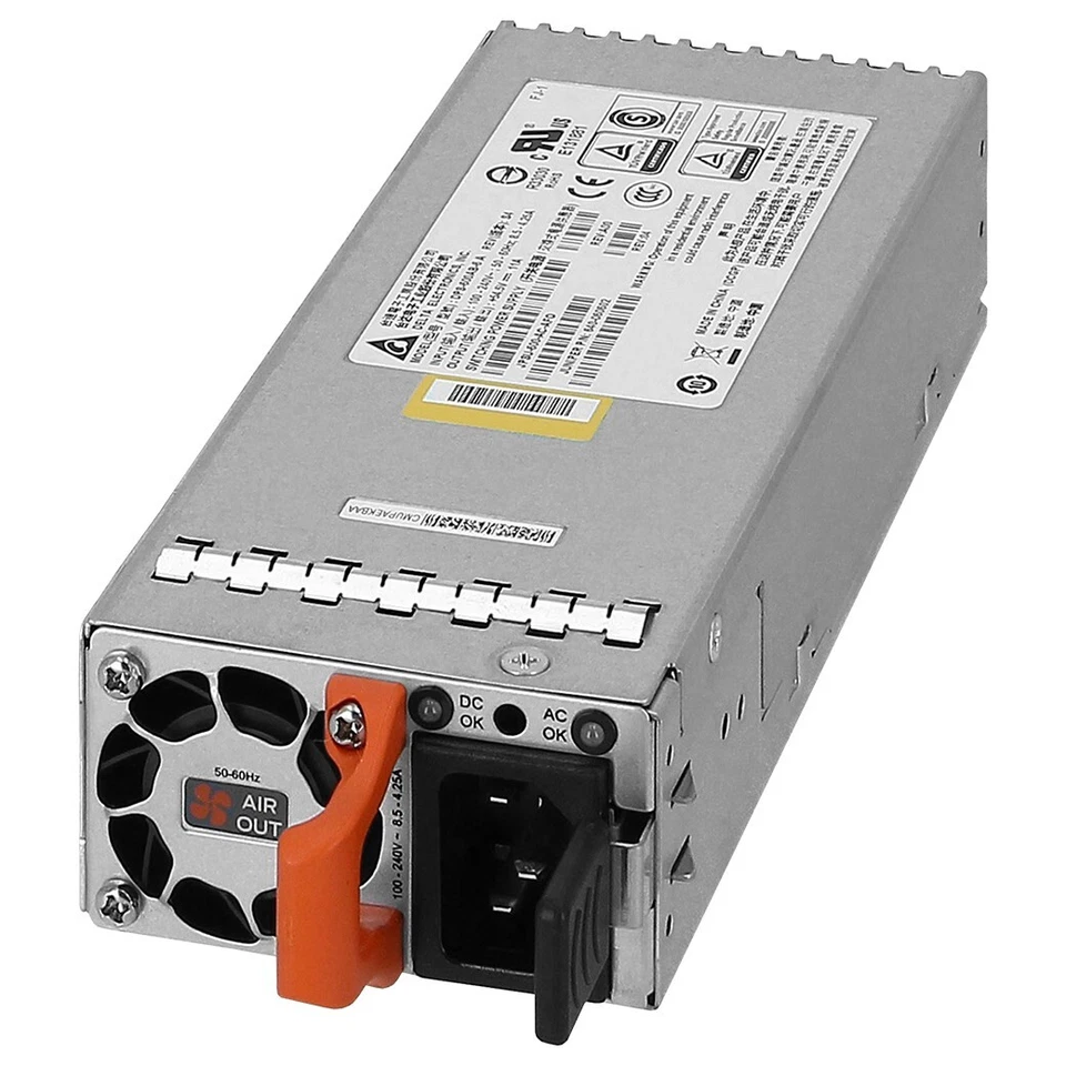 Juniper JPSU-600-AC-AFO EX3400 600W AC Power Supply Front-to-Back Airflow