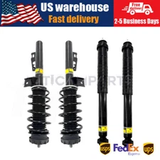 Full Set Front & Rear Shock Struts Assys w/o ADS Fit Smart Fortwo W451 2008-2016