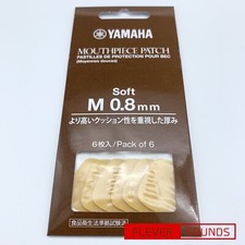Yamaha Clarinet Saxophone Mouthpiece Patch MSize Soft 0.8mm 6 pieces MPPA3M8S