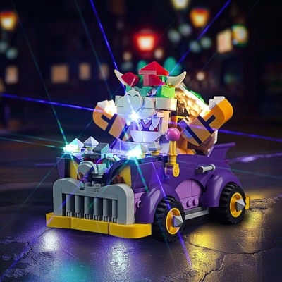Brickshining LED Lighting Compatible with Lego Bowser's Muscle Car Expansion ...