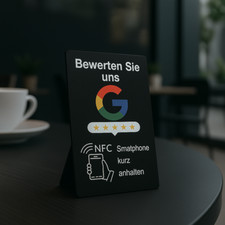NFC Google Bewertung Aufsteller