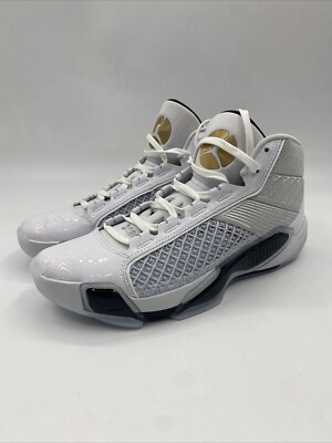 Air Jordan XXXVIII (38) FIBA White FN7481-100 Men's Sizes 11-11.5