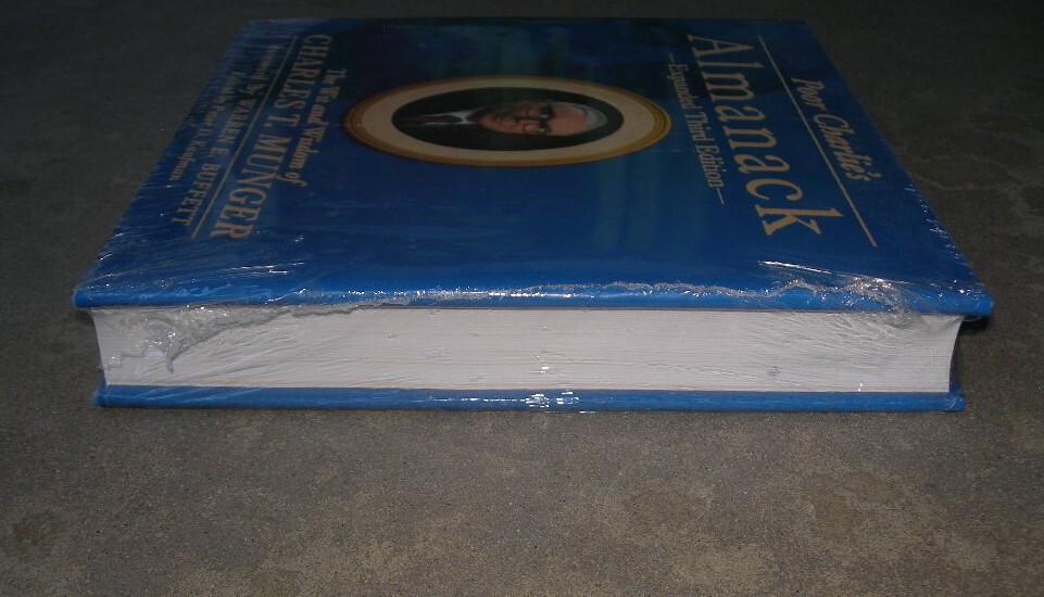 Poor Charlie's Almanack The Wit and Wisdom of Charles T Munger 3rd