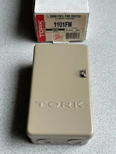 NEW Tork 1101FM 24 Hour Pool Timer Switch 1101 FM 120VAC 40 Amp 2 HP SPST