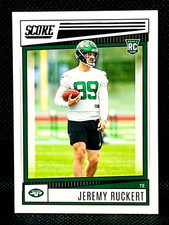 2022 Panini Score Football - JEREMY RUCKERT RC #373 - Rookie Card. rookie card picture