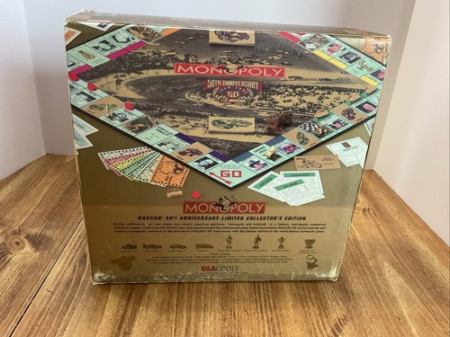 Monopoly 50th Anniversary NASCAR Limited Collector's Edition - Picture 14 of 14