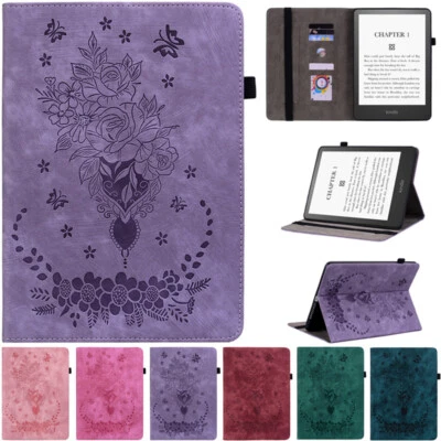 For Amazon Kindle Paperwhite Signature 12th Gen 2024 7" Leather Stand Case Cover