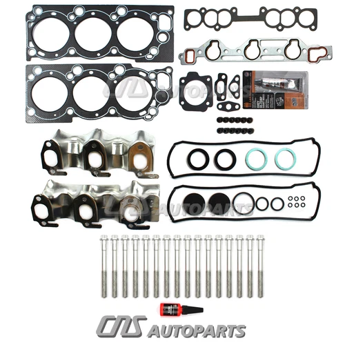 FOR 88-95 TOYOTA PICKUP 4RUNNER T100 SOHC V6 ENGINE HEAD GASKET & BOLT KIT - Picture 1 of 4