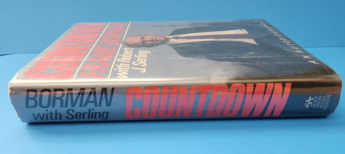 FRANK BORMAN 'Countdown' Signed Book Apollo 8 Gemini 7 Astronaut NASA 1st Ed NM - Picture 5 of 11