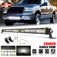 Slim 20'' LED Light Bar For 06-2008 Ford F150 Pickup Lower Hidden Bumper Grille