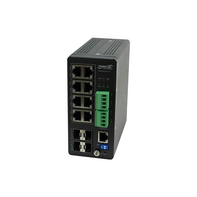 Transition Networks SISPM1040-384-LRT-C Managed Gigabit Ethernet PoE+ Switch