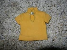 1960'S VINTAGE ORIGINAL KEN PAK MUSTARD YELLOW GOLD POLO