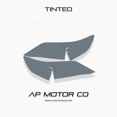 Fits Toyota Camry 2010-2011 Light Smoke Headlight TPU PPF PreCut Kit Ultra-Gloss