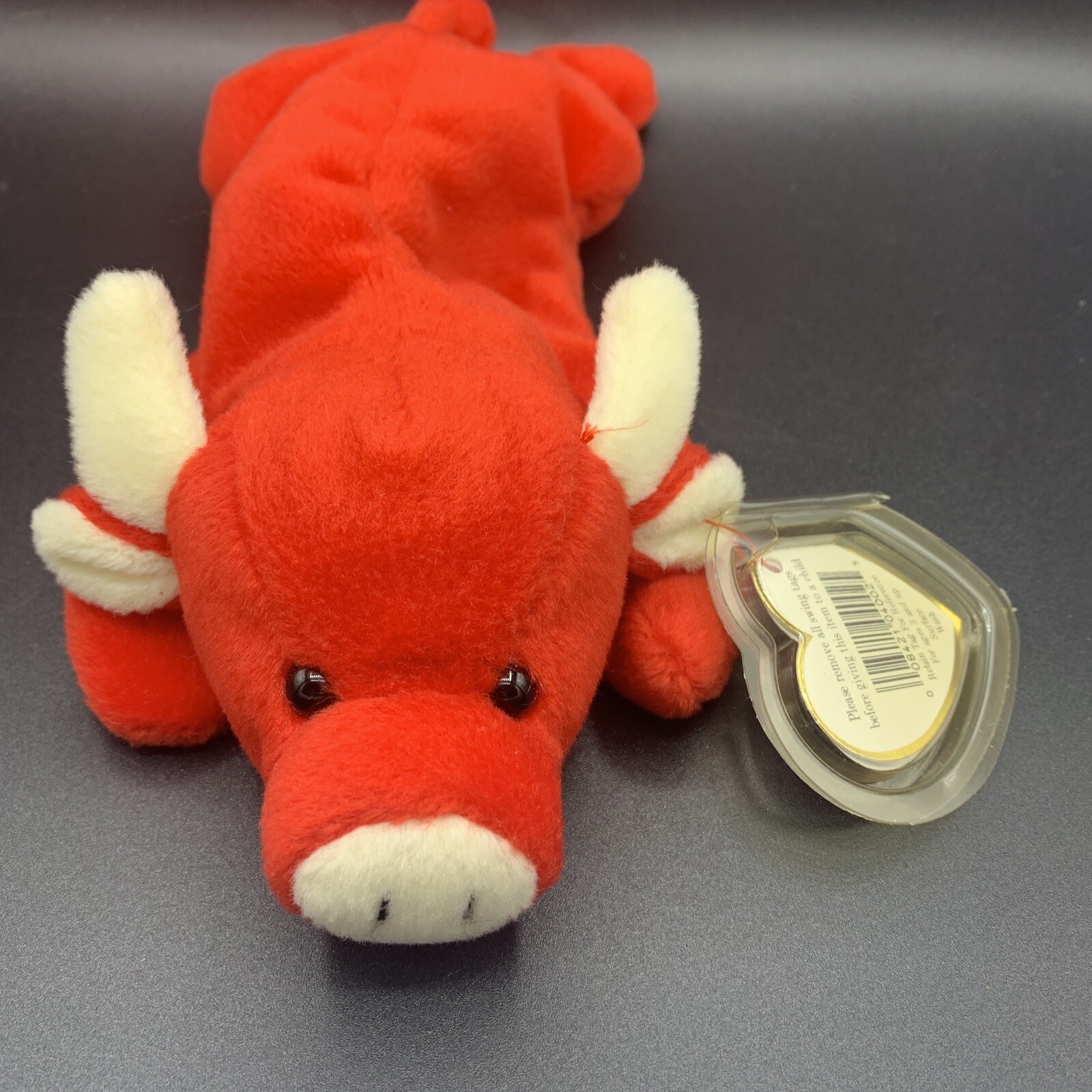 Ty Beanie Baby Tabasco PVC Pellets Made In China 1995 Extremely Rare