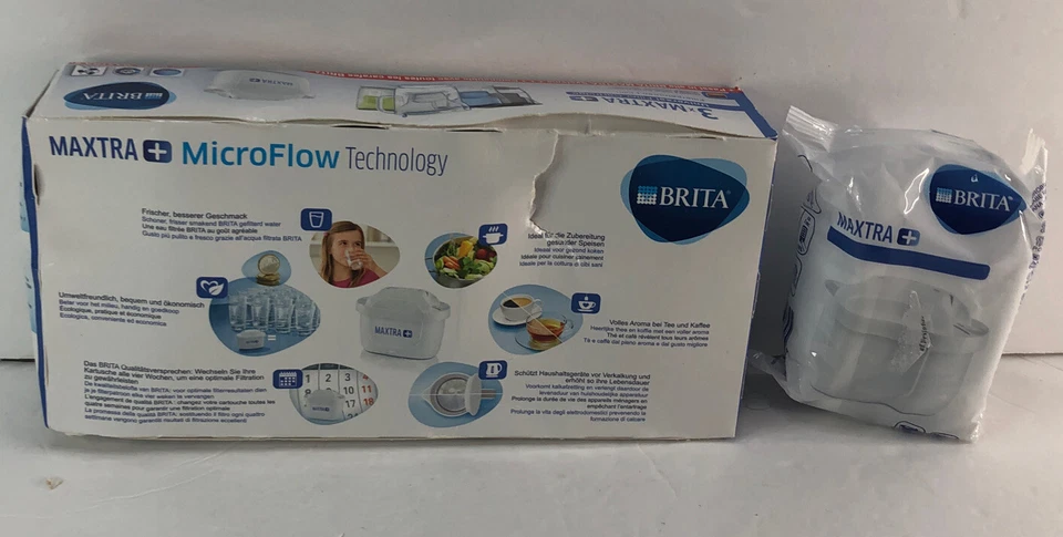 BRITA Maxtra+ Plus Water Filter Jug Replacement Cartridges Refills UK Pack - Image 4 of 4