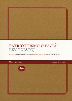 Patriottismo o pace? - [Mattioli 1885]